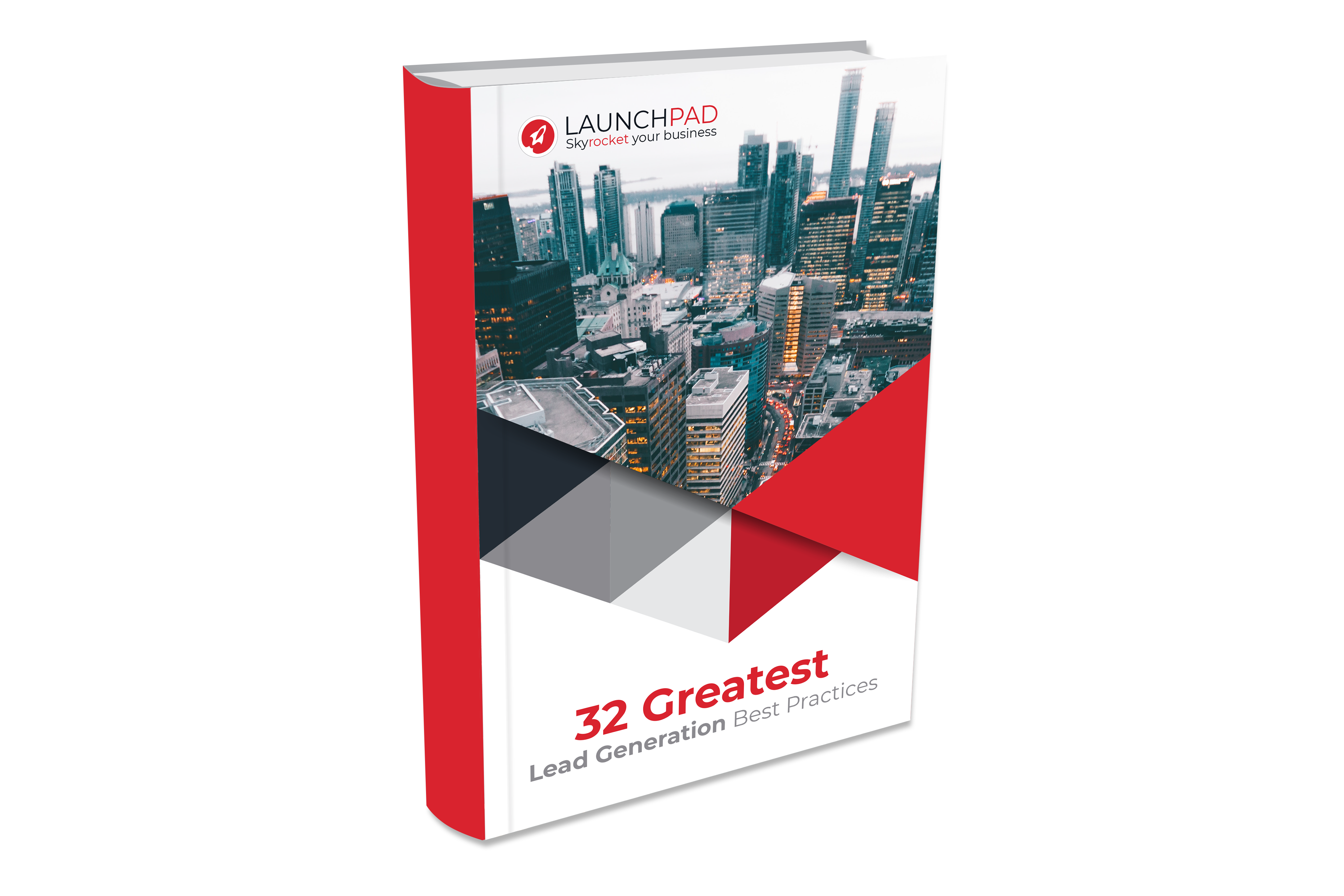 book cover - 32 greatest lead gen best practices